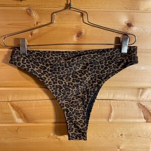 Kendall & Kylie Brown Leopard Bikini Bottoms